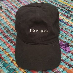 BOY BYE baseball/dad hat